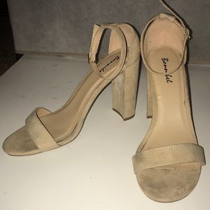 In style high heel creamy color